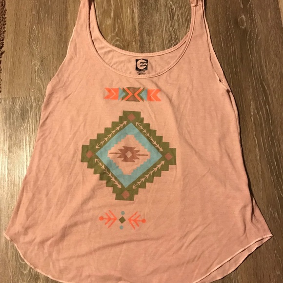 Billabong Tribal Print Tank Top - Picture 1 of 2